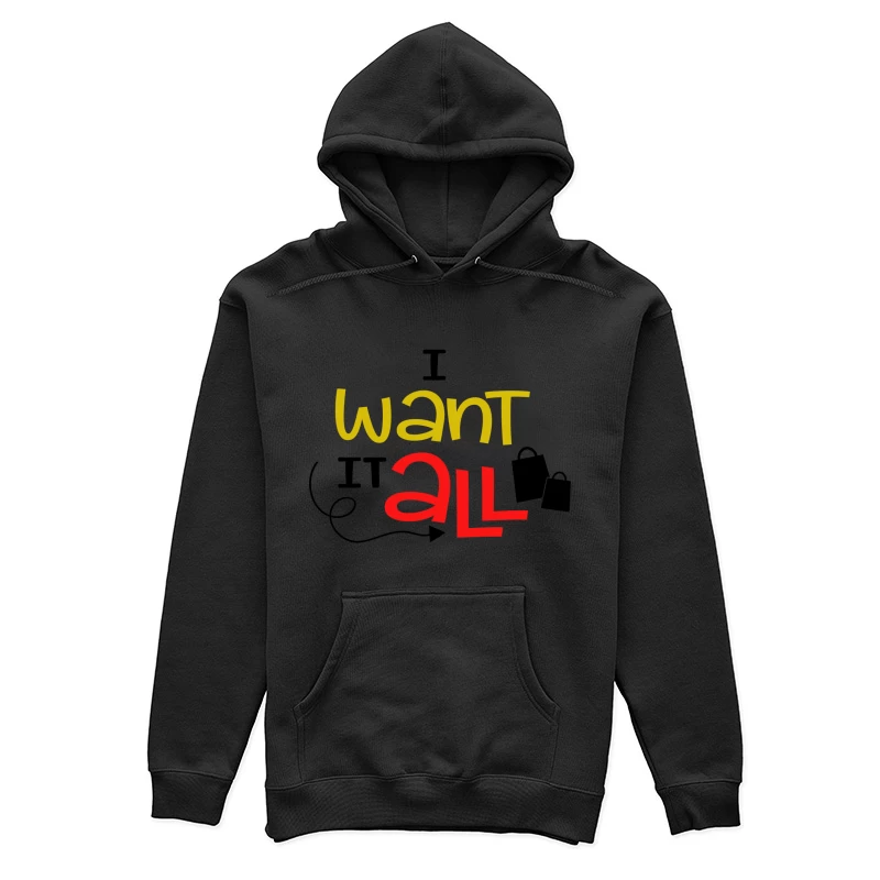 Design coloré avec slogan sur le shopping Femme Sweat à capuche