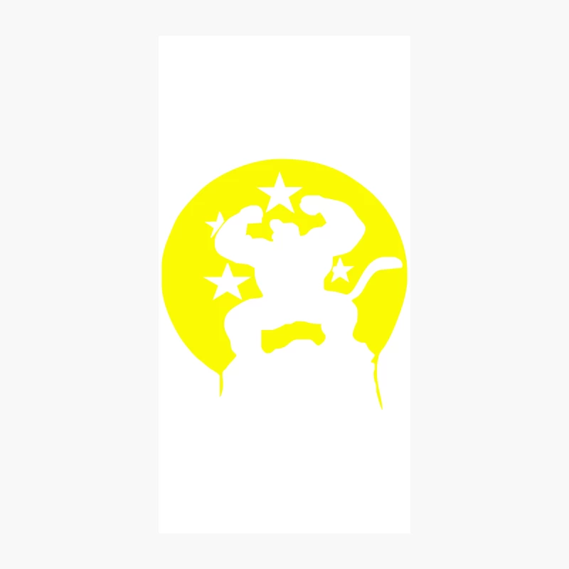 Saiyajin Affe  Dragonball Z Fun iPhone Case