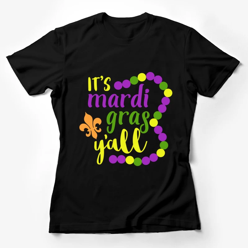 Célébration de Mardi Gras Femme T-Shirt
