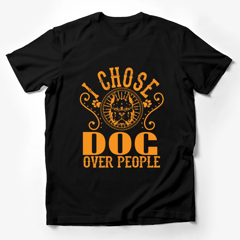Amour des chiens avant tout Homme T-Shirt