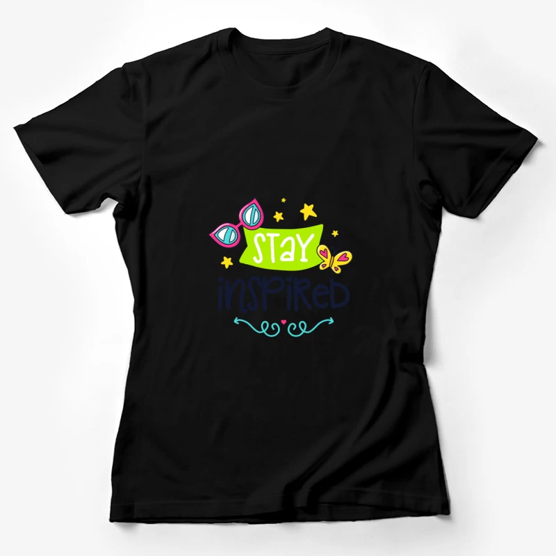 Restez inspiré avec éclat Femme T-Shirt