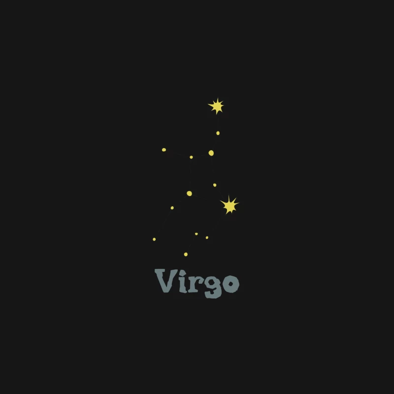 Sternbild Virgo Herren T-Shirt