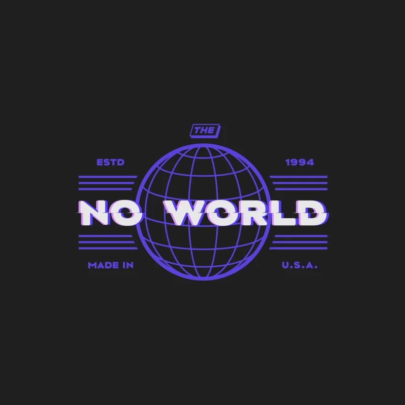 No World Globus Design Herren Tanktops