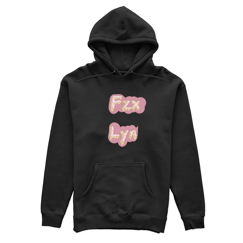 Pastellfarbene Buchstaben mit Blumenmuster Damen Pullover Hoodie