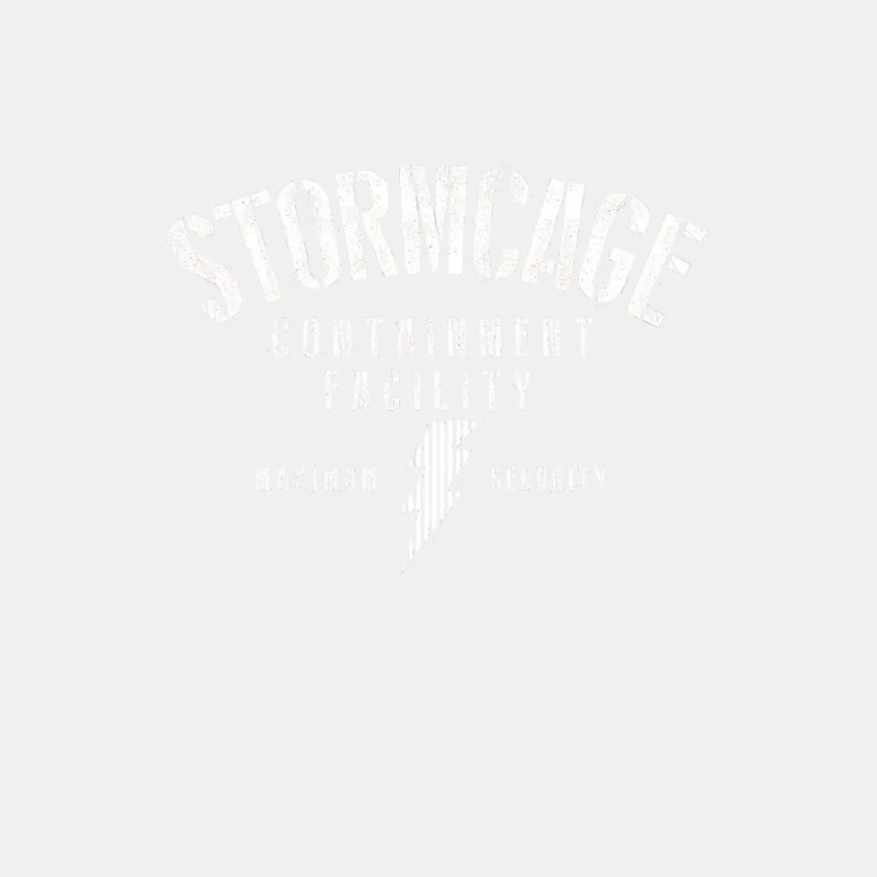Faded Text Logo on White Background Male Tank Top