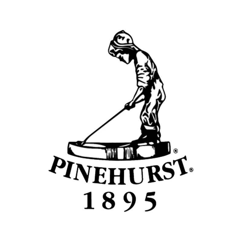 Pinehurst Golf Resort Historic Logo Since 1895 Mouse Pad