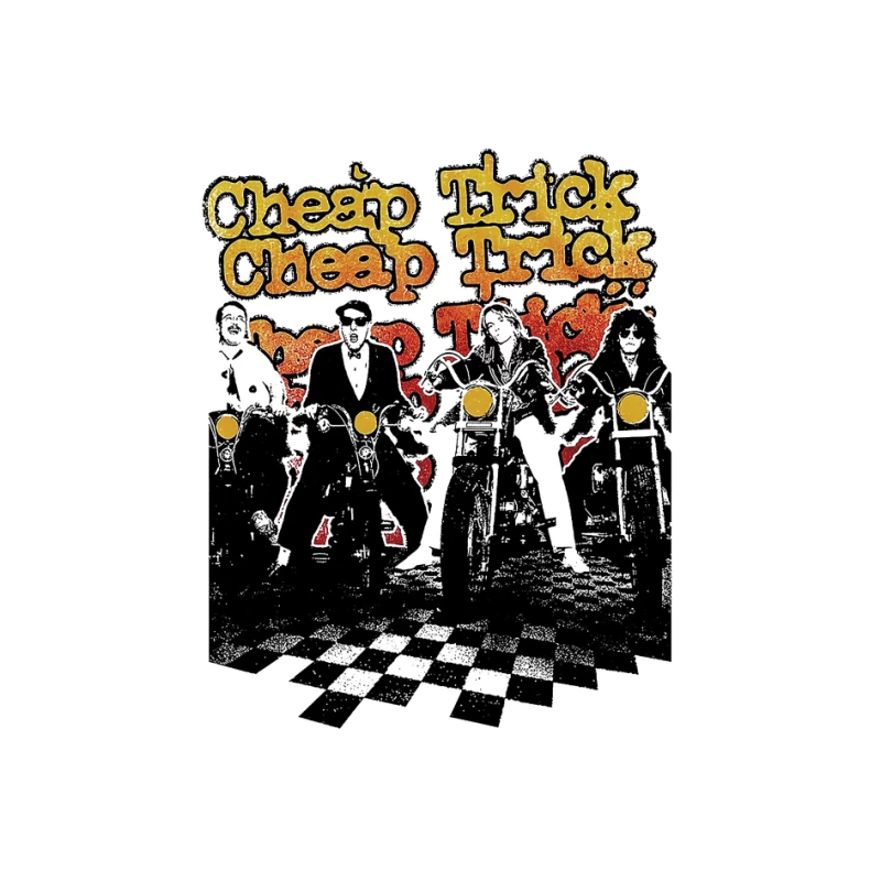 Cheap Trick Motorcycles Pin