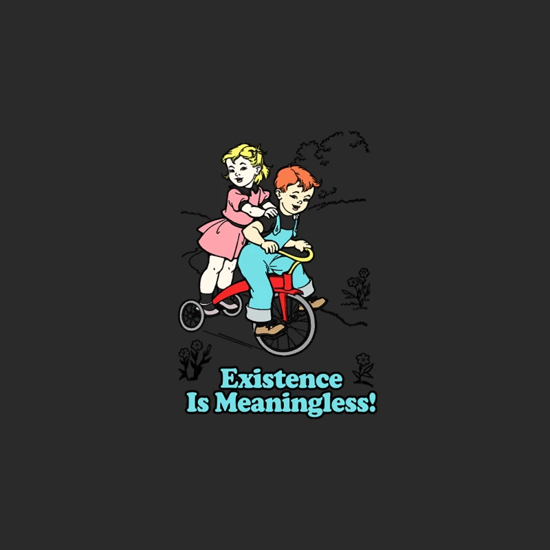 Existence Is Meaningless! Nihilist Statement Tee Baseball Cap