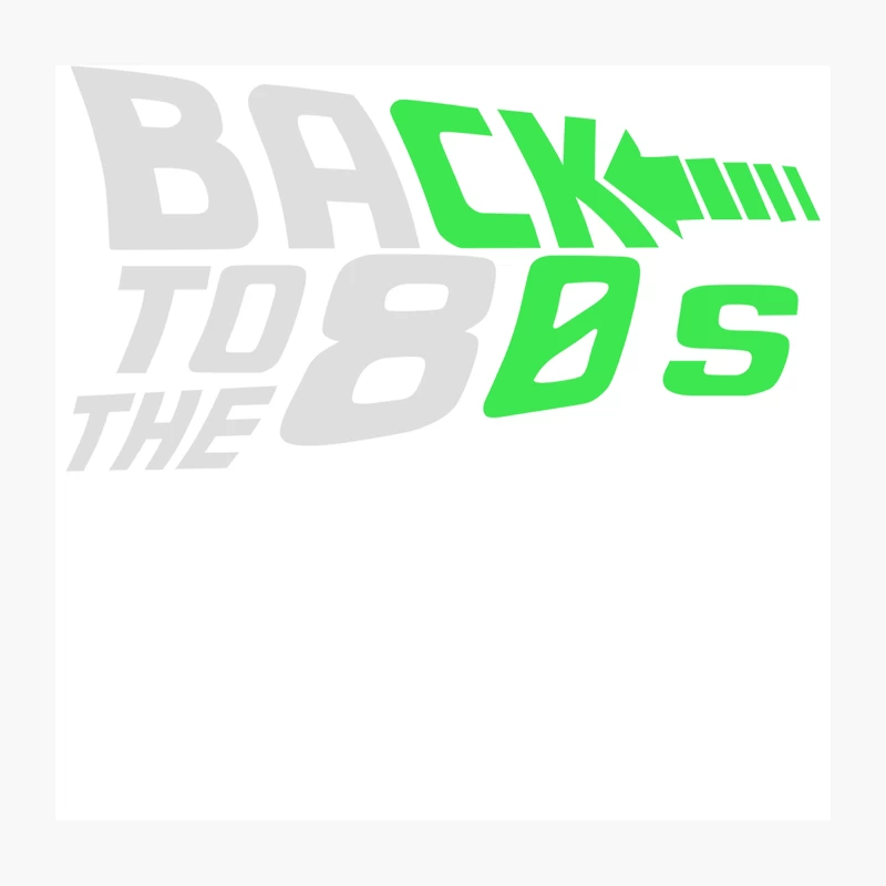 Glow In The Dark - Back 2 the 80 Throw Pillow