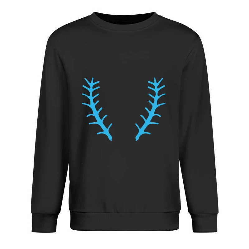 Symbole de ramification bleu Homme Sweat-shirt à enfiler