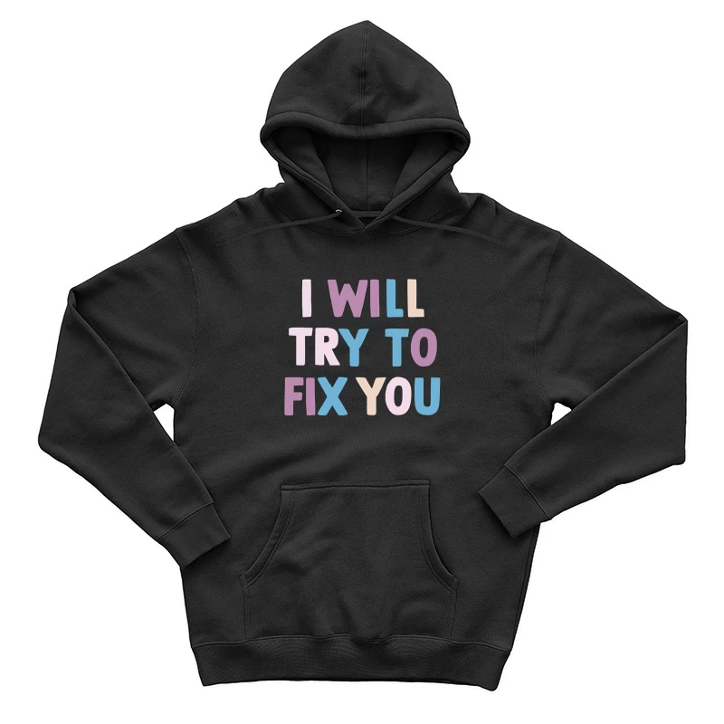 Coldplay Fix You Male Pullover Hoodie