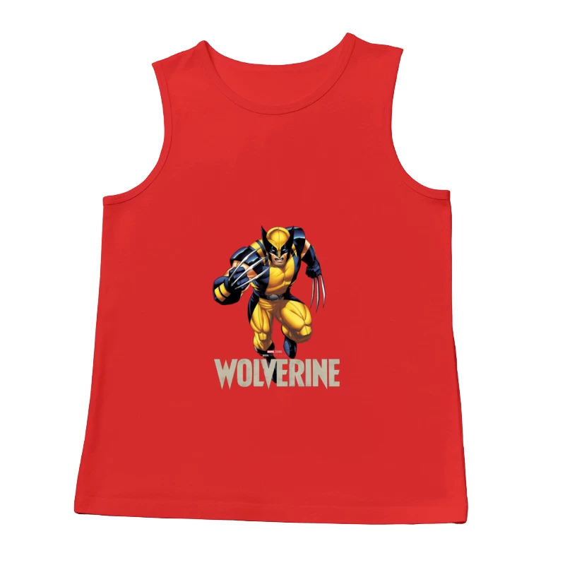 Wolverine Comic Character Male Tank Top