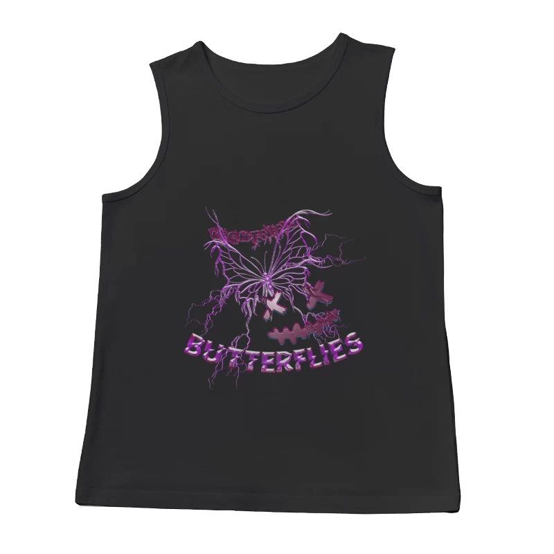 Elektrisches Schmetterlingsdesign Herren Tanktops