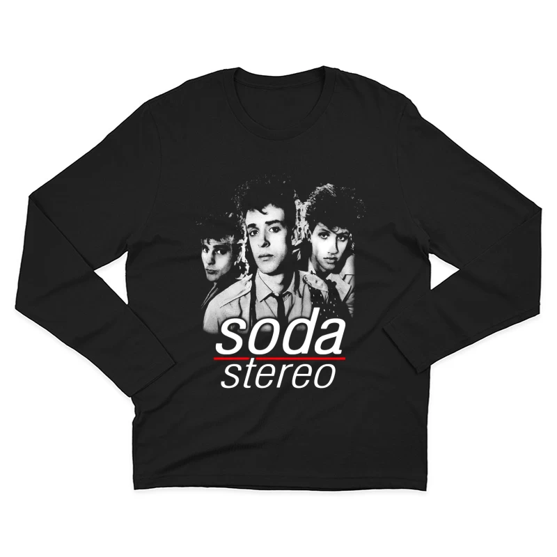 Soda Stereo Band Male Long Sleeve T-Shirt