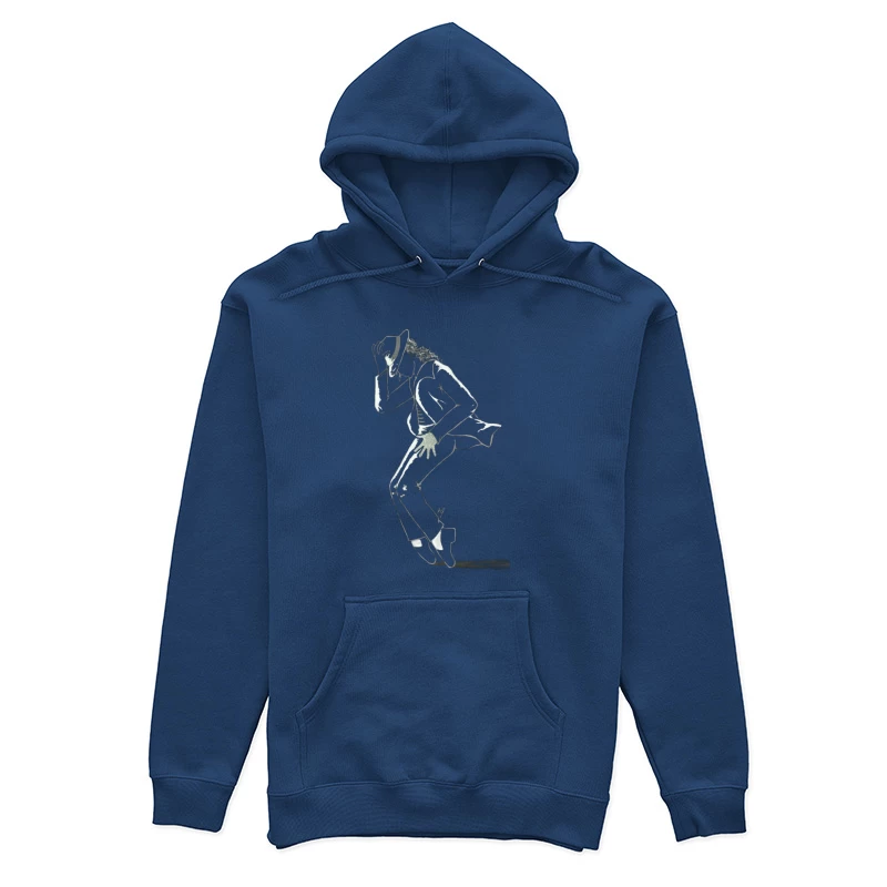 Dynamic Dance Silhouette Female Pullover Hoodie