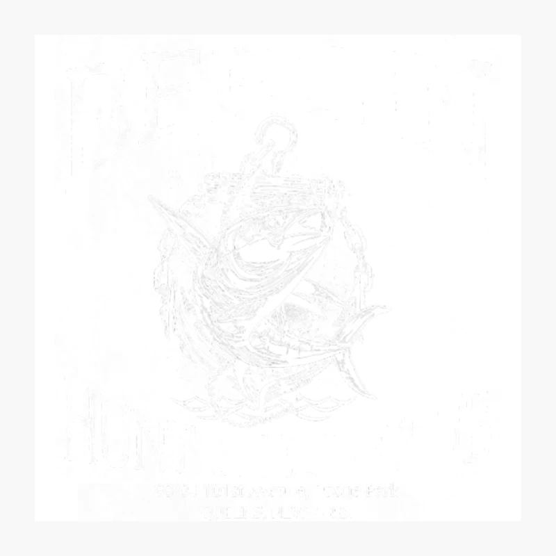 Bergin Hunt and Fish Club, distressed Pin