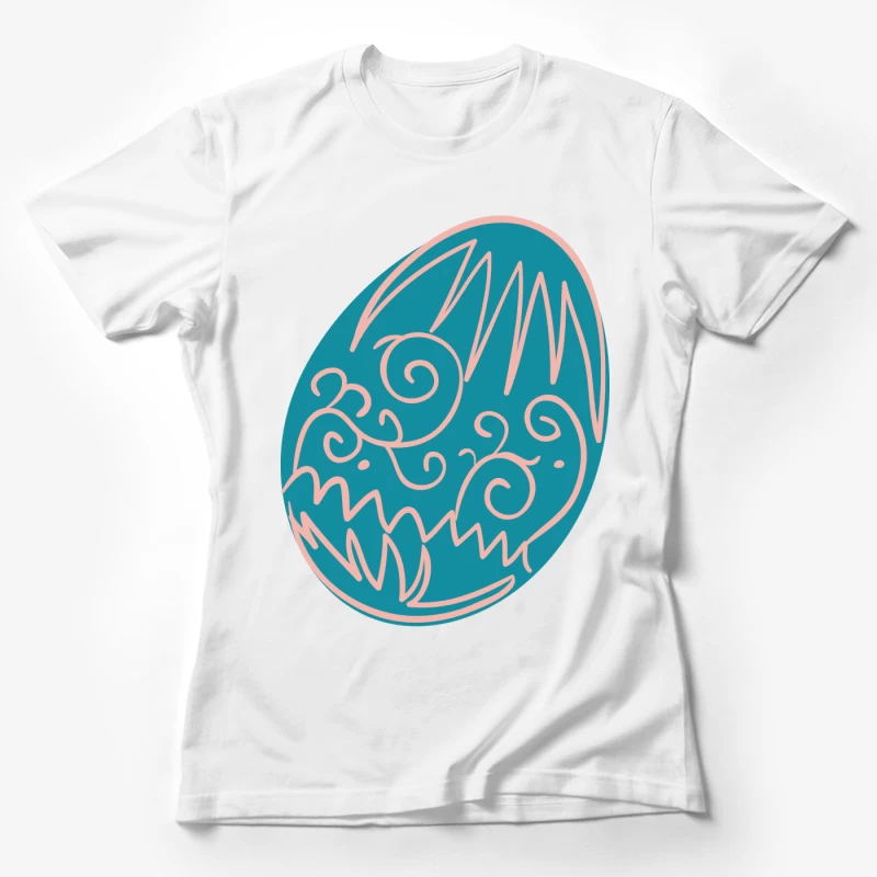 Oeuf décoratif fantaisie Femme T-Shirt