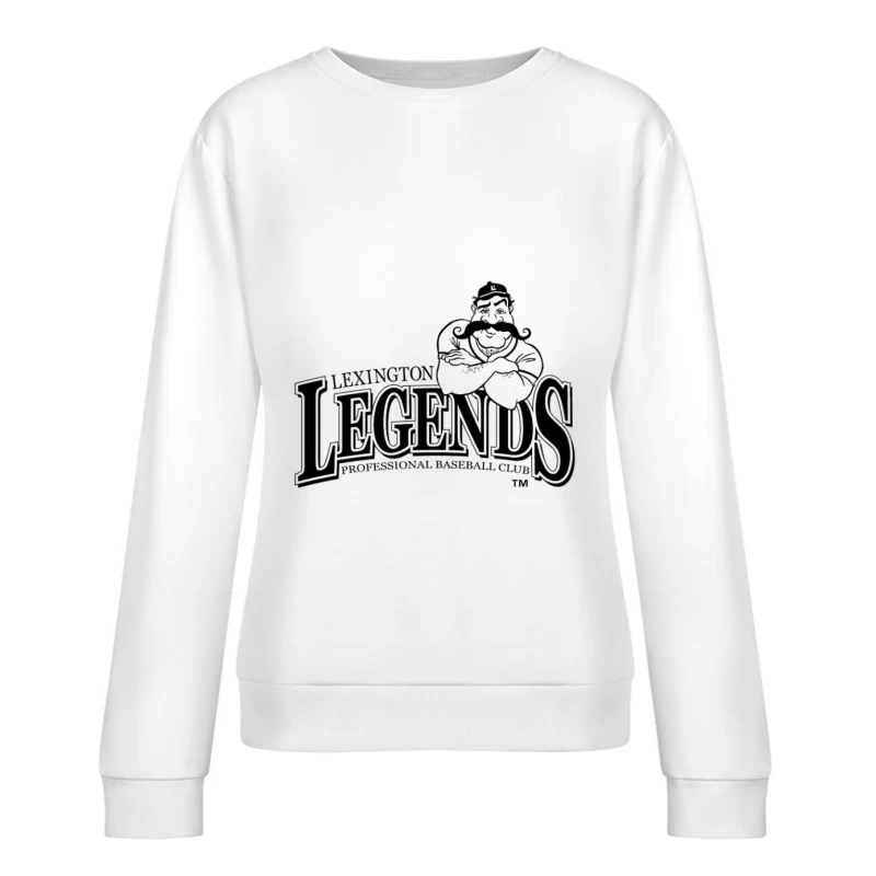 Lexington Legends Baseball Club Logo Damen Pullover Sweatshirt