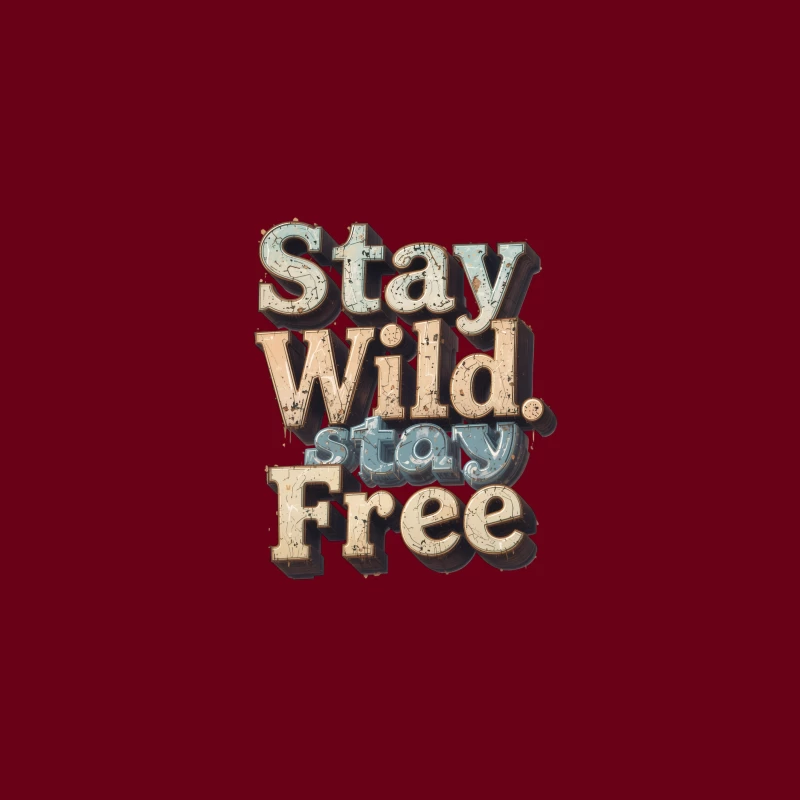 Stay Wild Inspiration Desk Mat