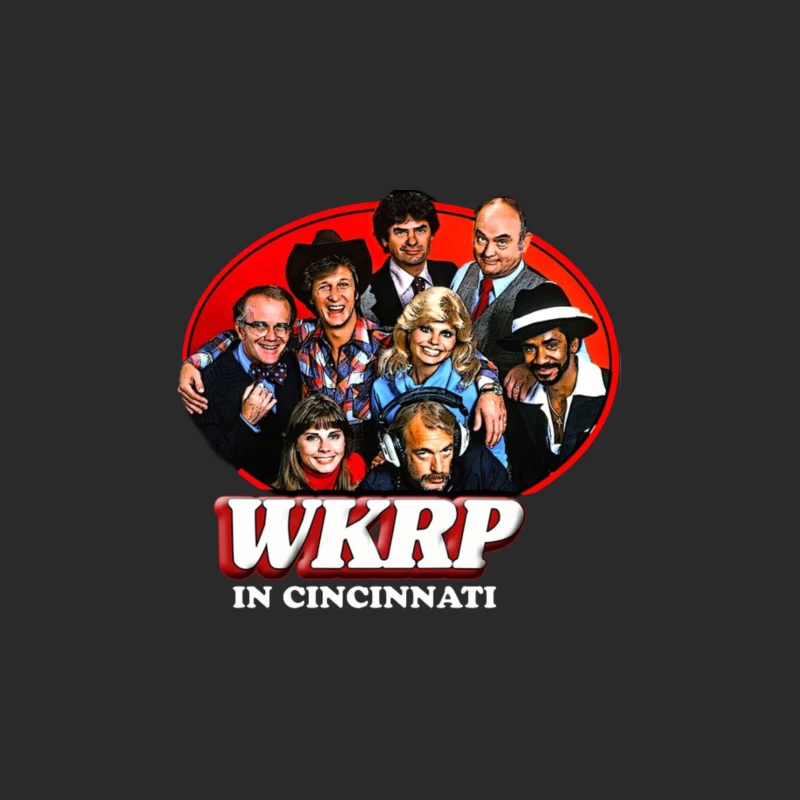 WKRP in Cincinnati skyline logo 2 Baseball Cap