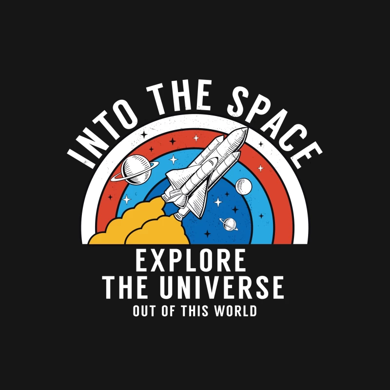 Erforsche das Universum: Ins All Damen T-Shirt