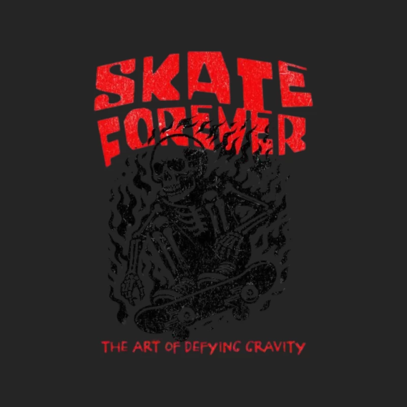 Skate Éternel: L'Art de Défier la Gravité Homme Sweat-shirt à enfiler