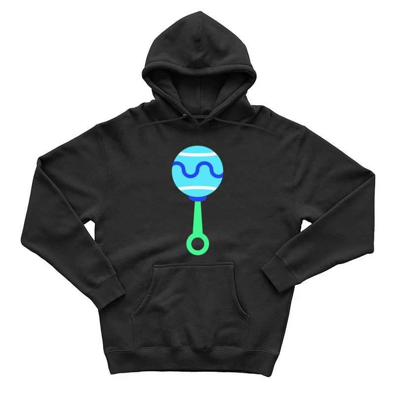 Hochet pour bébé bleu avec poignée Homme Sweat à capuche
