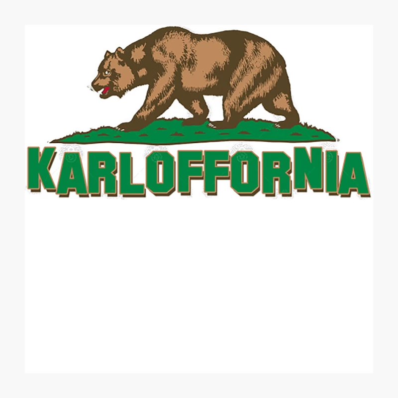 Karloffornia Pin