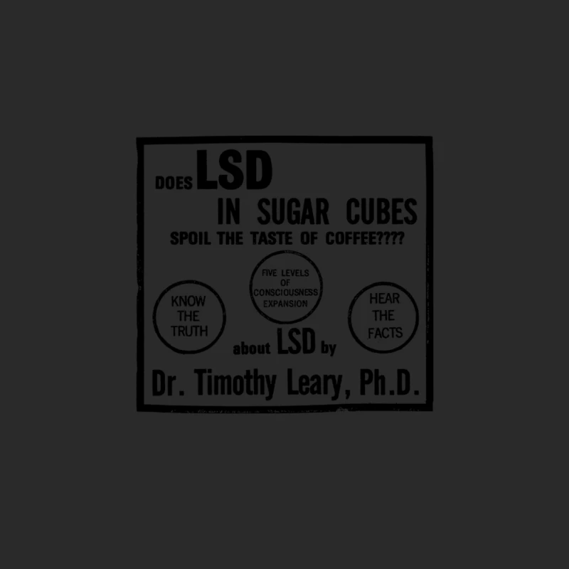 _Does LSD In Sugarcubes Spoil The Taste Of Coffee_ Timothy Leary Baseball Cap