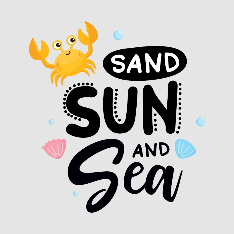 Été avec soleil, sable et mer Femme Sweat à capuche