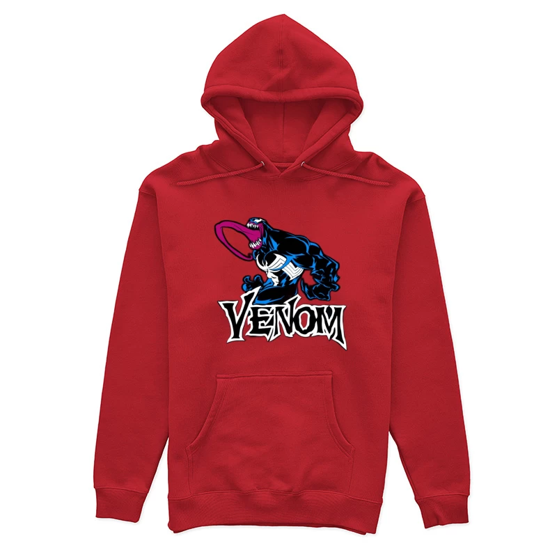 Venom Comic Character Illustration Female Pullover Hoodie