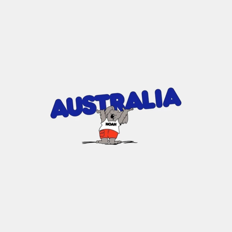 Niedlicher Koala Australien Design Herren Tanktops