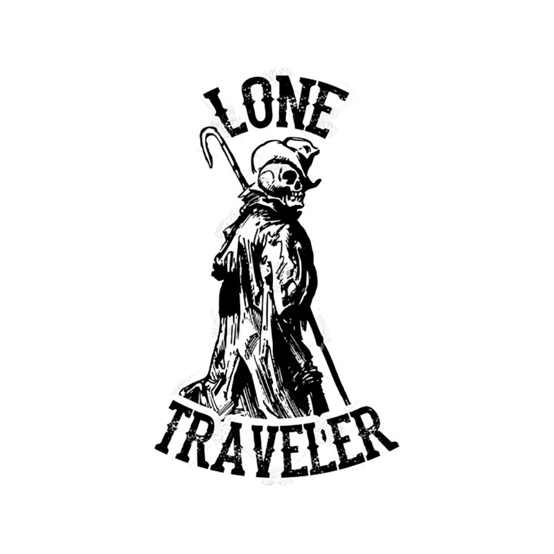 Lone Traveler Tapestry