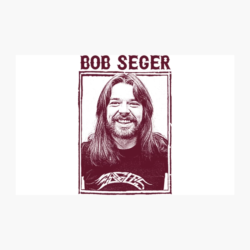 Bob Seger  Vintage Style Fan Art Design Travel Mug