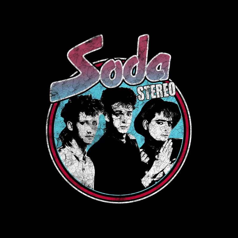 Soda Stereo Vintage Pin