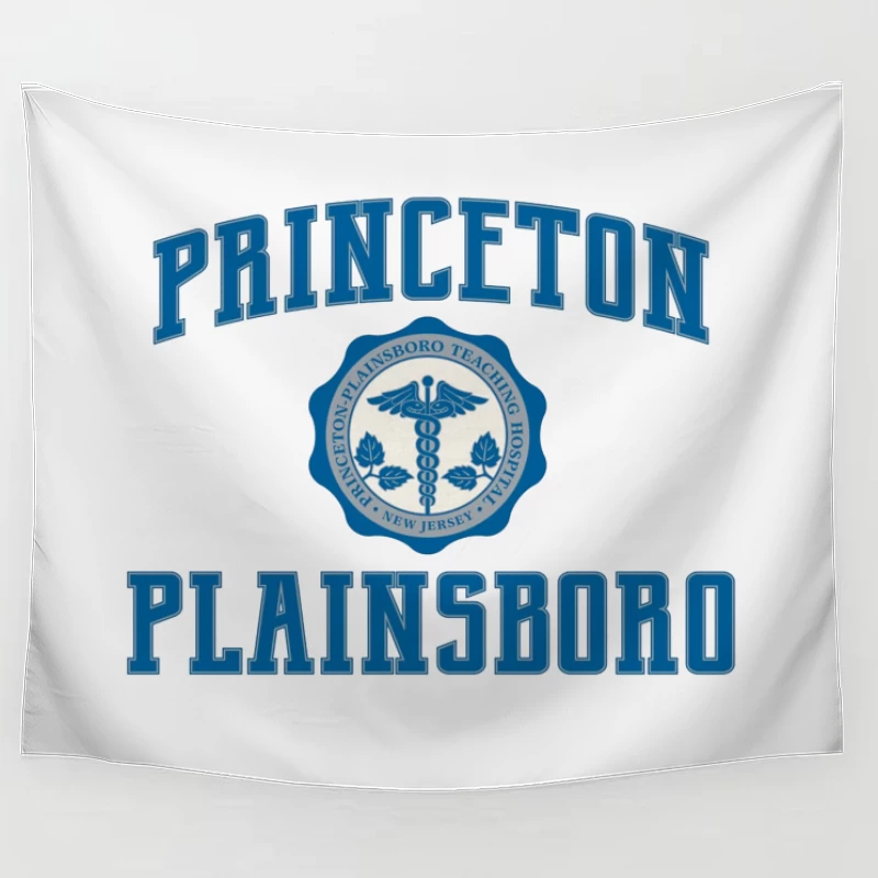 Princeton Plainsboro Teaching Hospital Logo Tapestry