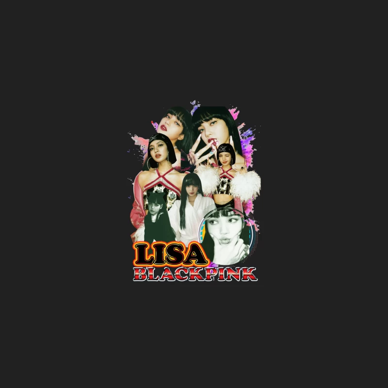 Collage of Lisa from BLACKPINK Bucket Hat
