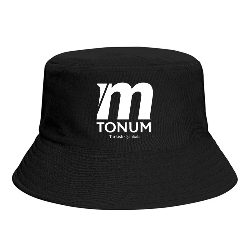 Tonum Turkish Cymbals Brand Logo in White Bucket Hat