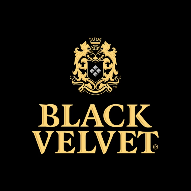BLACK VELVET CANADIAN WHISKY Pin