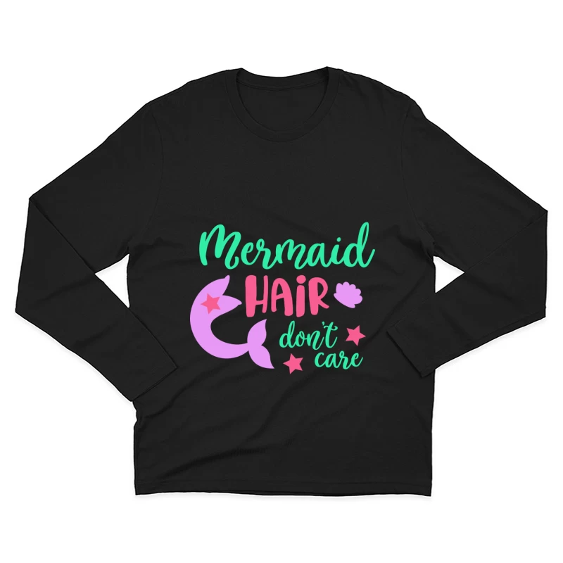 Affiche de style sirène Homme Manches Longues T-Shirt
