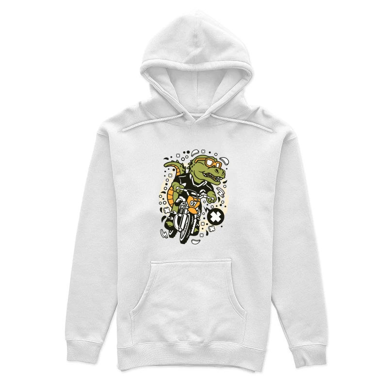 Crocodile Motard Aventure Femme Sweat à capuche