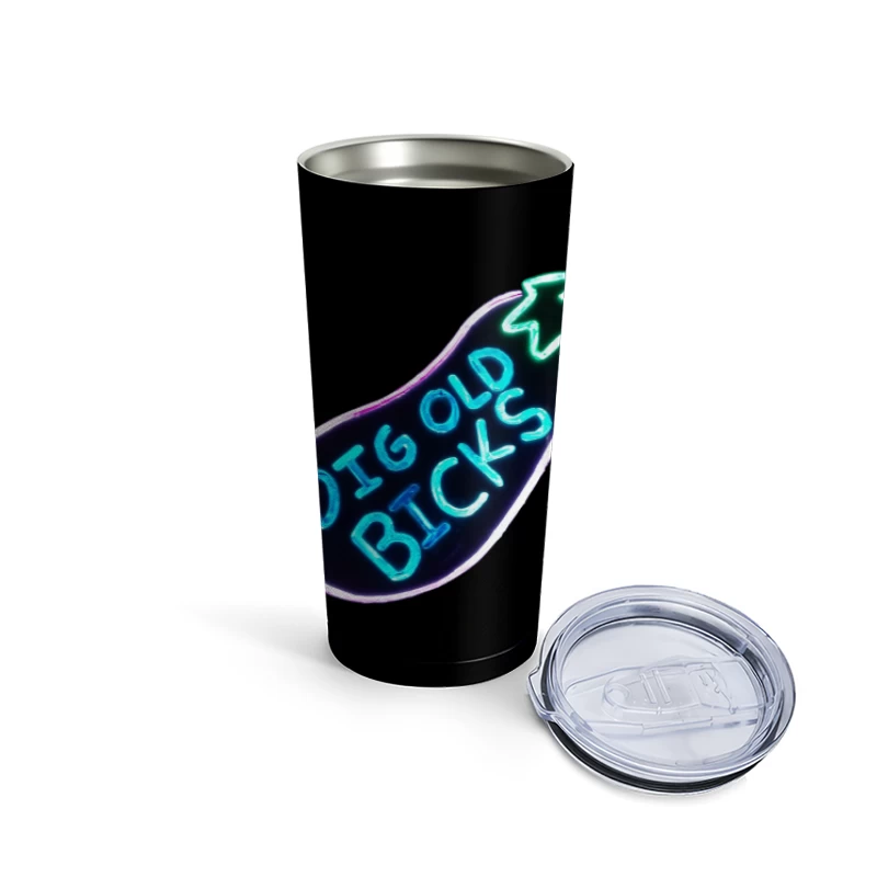 Dig Old Bicks Retro Travel Mug