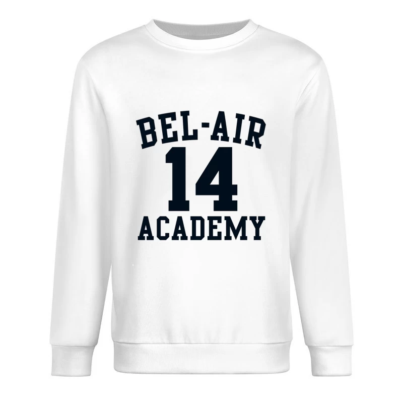 Bel-Air Academy Number 14 Athletic Jersey Design Male Pullover Sweatshirt