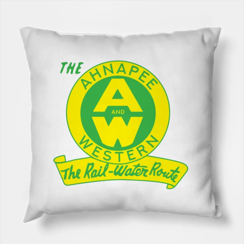 Ahnapee and Western Throw Pillow