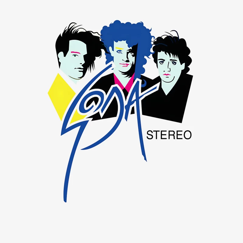 Soda Stereo 2 Male Pullover Sweatshirt