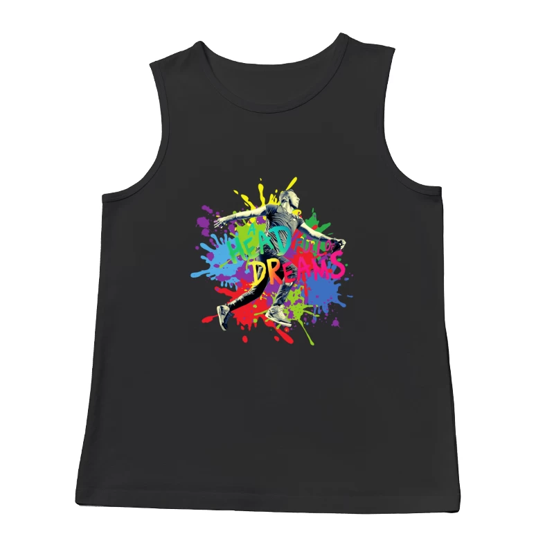 Coldplay Splash Color Male Tank Top