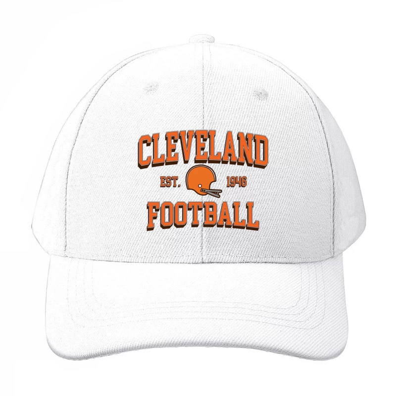 Cleveland Browns NFL Football Team Vintage Logo Est. 1946 Baseball Cap