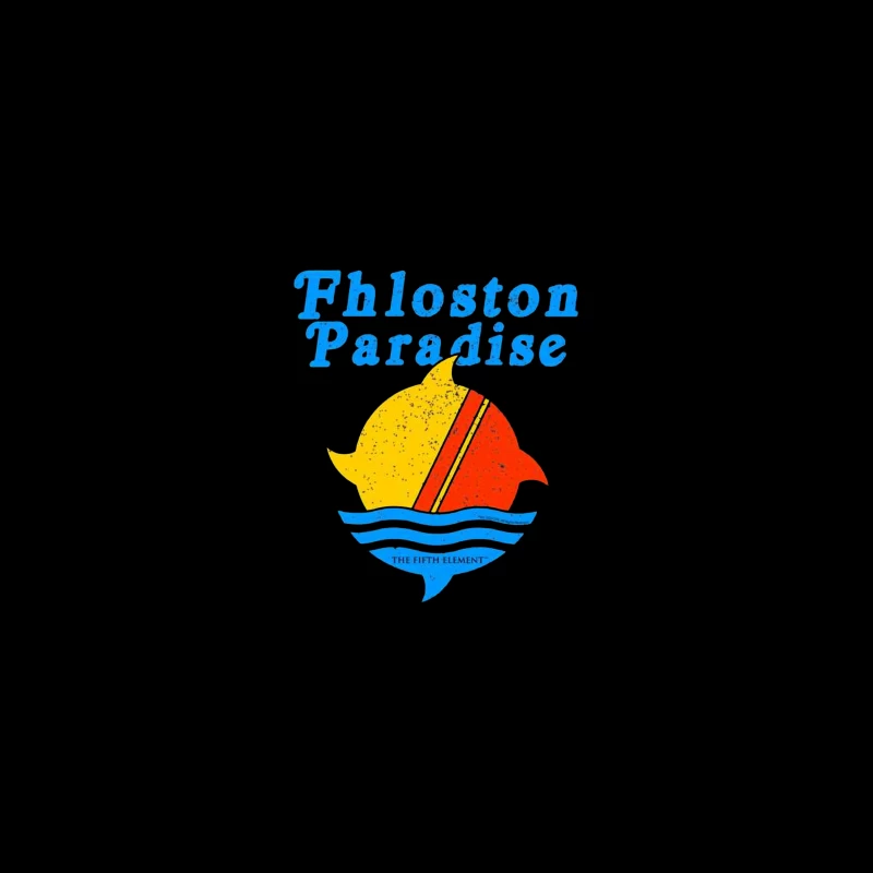 Fhloston Paradise Retro Logo Travel Mug