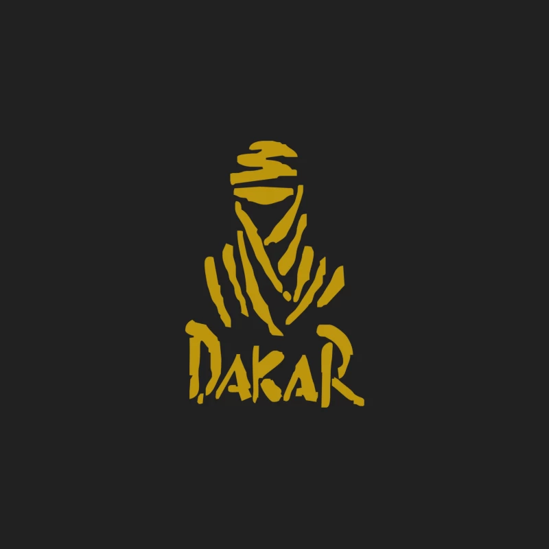 uomo DAKAR stampa ORO moto deserto parigi africa SPORT Bucket Hat