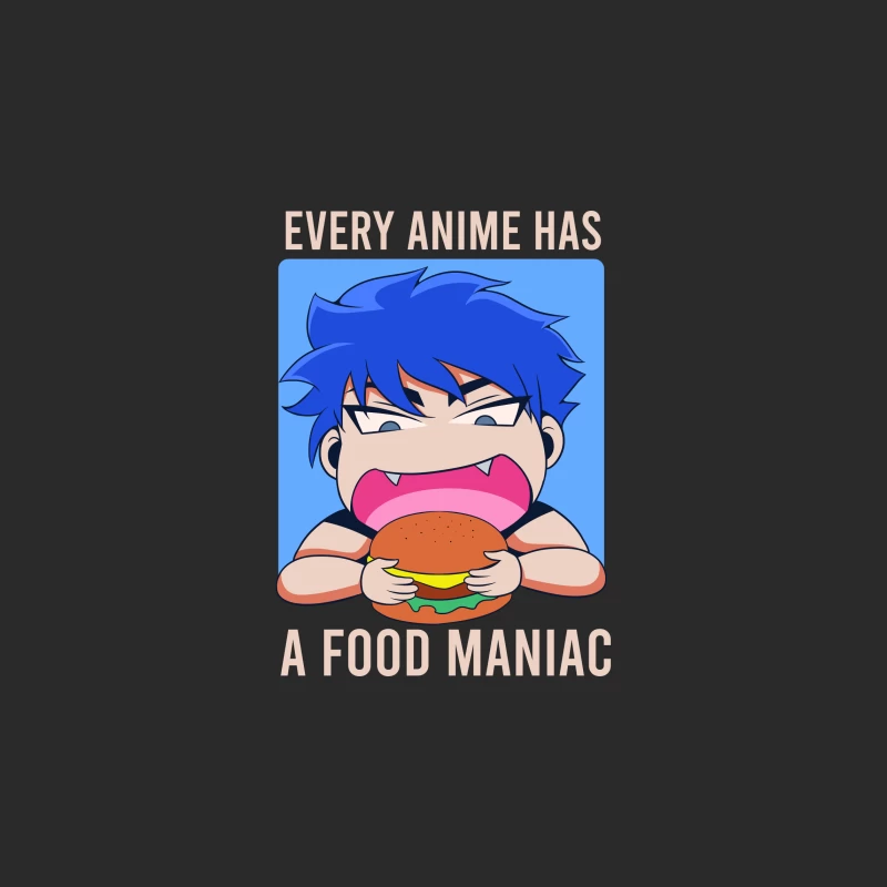 Food Maniac in Anime Baseball Cap